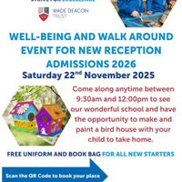 Event for new Reception starters